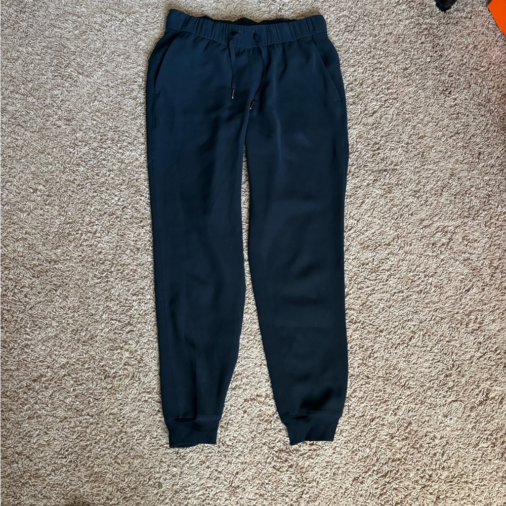 Lululemon Women’s Black Jogger Sweatpants - Elastic Waist with Drawstring